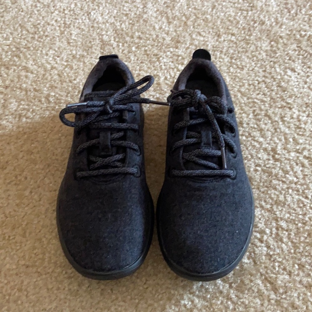 Dark grey allbird sneakers